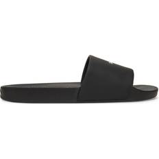 Calvin Klein Men Slippers & Sandals Calvin Klein Men's Pool Slide W/ CK SQU Sliders - Black