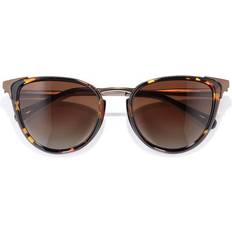 Sunski Women's Catalina Polarized Sunglasses Tort/Sepia