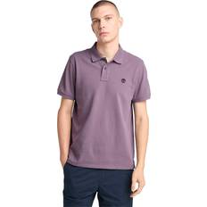 Timberland Men Polo Shirts Timberland Millers River Pique Polo - Purple
