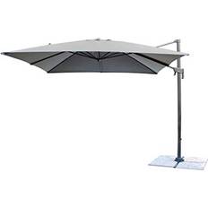 Milani Ombrellone 2 x 3 da Giardino Luce Venduta Separatamente con Palo Nero 200 x 250 x 300 cm