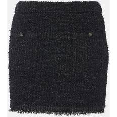 Gucci Kjolar Gucci Lamé Miniskirt - Black