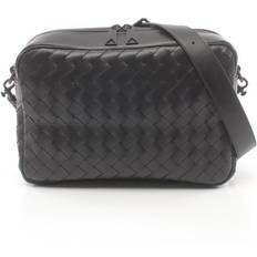 Bottega Veneta Vintage Shoulder Bag Stl Axelremsväska - Black