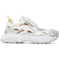 Versace Men Sneakers - White/Silver