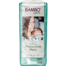 Changing Pads Bambo Nature Disposable Protective Bed Mats 60 x 90 cm Pack of 10