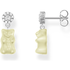 Thomas Sabo Haribo Vita Glittrande Stiftörhängen