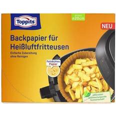 Backzubehör Toppits 1050 Backpapier 20 cm Rund Beige Backmatte