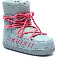 Dame Curlingstøvler INUIKII Damen Schneestiefel - Mountain Blau