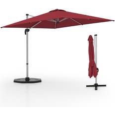 Red Parasols & Accessories Costway Patio Cantilever Umbrella 300cm 3m 206 x 39 x 18cm