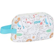 Safta Zoo Beige Thermal Lunchbox 21.5 x 12 x 6.5 cm
