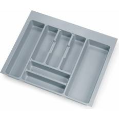 Emuca Optima Universal-Besteckschublade Modul 600mm Kunststoff Grau Besteckkasten