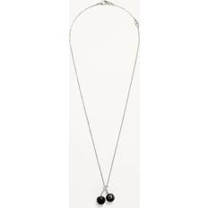 Enamel - Men Necklaces Valentino Garavani Chez Necklace In Metal And Enamel - Man Palladium Uni