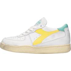 Diadora Trainers Diadora Vintage Low Top Basket Trainers - White
