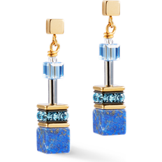 Lapis Jewellery Coeur de Lion GeoCUBE Earrings - Blau