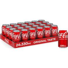 Coca-Cola Drinks Coca-Cola Original Taste 24 x 330ml Box of 42 33cl 24pack