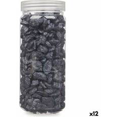 Gift Decor Black Decorative Stones 10-20 mm 700g 12 Units
