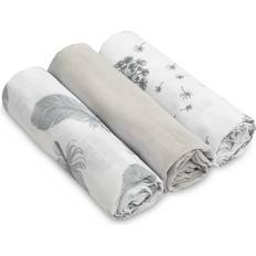 Muslin Stofbleer 70 x 80 cm Grå 3 stk