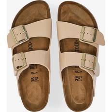 Birkenstock Tøfler Arizona BF - Patent Sand