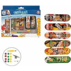 Colorbaby Finger Skateboard Set 24 Pieces 10 x 3 cm