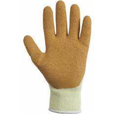 Beige Work Gloves Glenwear Adults Unisex Super Grip Work Glove - Beige/Brown