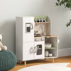 Juguetes de Rol Aiyaplay Cocina De Juguete De Madera Con Electrodomésticos 89 x 34 x 34 cm