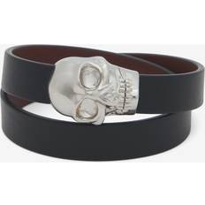 Alexander McQueen Läderarmband - Black