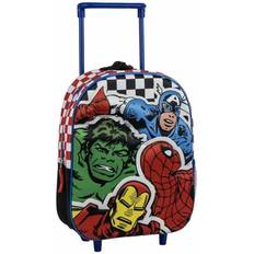 The Avengers 3D School Backpack with Wheels