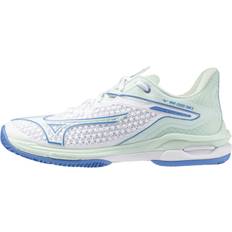 Mizuno Wave Exceed Tour 6 Dame - White/Frontier Blue/Bay