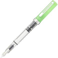 Gröna Reservoarpennor Twsbi Füllfederhalter ECO Glow Green Medium