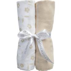 Summerville Muslin 2-pack Petal & Sandshell