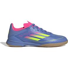 adidas Junior F50 League IC - Blue Fusion/ Lucid Lemon/ Lucid Pink