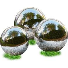 Aamen Stainless Steel Gazing Balls Set of 3