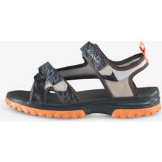 Quechua Children’s Hiking Sandals Nh500 - Apricot Orange/Carbon Grey