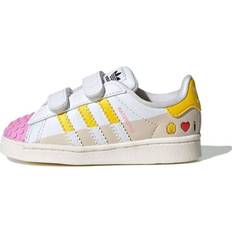 adidas Superstar x LEGO Shoes - White Yellow Pink