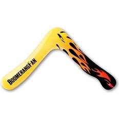 Frisbees BoomerangFan Boomerang Droitier Fire Jaune