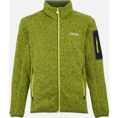 Orange Fleece Garments Regatta Childrens Newhill Fleece Jacket - Green