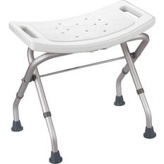 Taburetes de Ducha MSV Asiento De Ducha Plegable Y Ajustable 100 kg