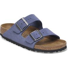 Birkenstock Arizona Suede Leather Sandals - Purple Dusk
