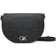Calvin Klein Handbags Calvin Klein Re-Lock Shoulder Bag - Black