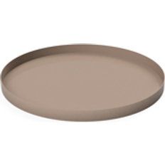 Rund Taupe 30 cm Brun