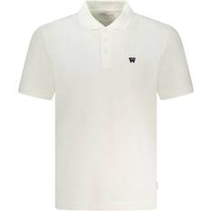 Wrangler Pikétröjor Wrangler Cotton Polo Shirt - White