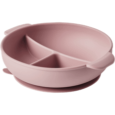 Ahlens Åhléns Tredelad Skål I Silikon Mata & Äta Rosa ONESIZE