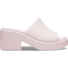 Crocs Sandaler med hæl Crocs Brooklyn Frosted Heel Sandals - Pink Milk