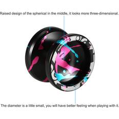 Yo-yos Tomtop Jms Yoyo V3 Unresponsive High-speed Aluminum Alloy Yo-yo CNC Lathe with Spinning String