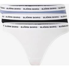 Björn Borg Dam Trosor Björn Borg Stringtrosa Logo 3-pack - Flerfärgad