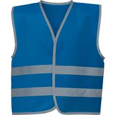 Work Vests Yoko Vest Bordure Et Bandes Réfléfléeléchissantes - Bleu