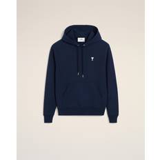 Ami Paris Herre Sweatere Ami Paris Hjerte Hoodie - Navy