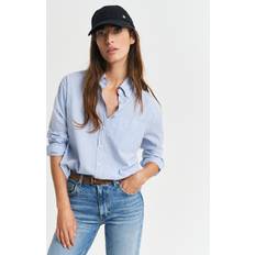 Gant Luxury Oxford Stripe Shirt - Perfect Blue