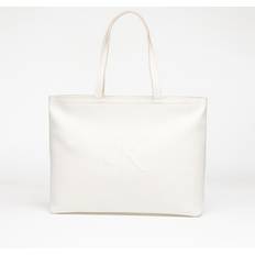 Calvin Klein White Totes & Shopping Bags Calvin Klein Sculpted Slim Tote - Lily White