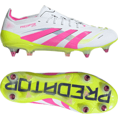 adidas Predator Elite Soft Ground Fotbollsskor - Cloud White/Lucid Pink/Lucid Lemon