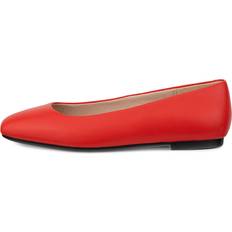 ecco Margot Women's Leather Ballerina - Red